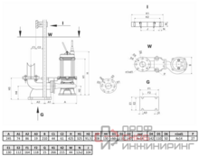 Канализационный насос Wellmix 50WQ2-10-12-1.1/2_380V