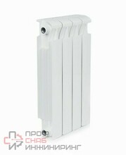Радиатор RIFAR MONOLIT 500 4 секции биметаллический боковое подключение белый RAL 9016