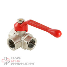 Кран шаровой Valtec трехходовой, тип L VT.360.N.05