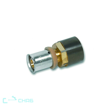 Соединение с муфтой Sanha 20х3/4"