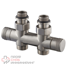 Узел прямой SR Rubinetterie Tondera 1/2"х3/4" Е матовый никель