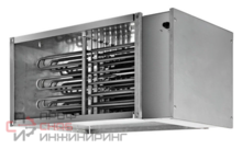 Электрические нагреватели для прямоугольных каналов Zilon ZES 400x200/15