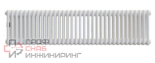 Радиатор Arbonia 3037 стальной 3-х трубчатый , 32 секции, высота: 370 мм, длина: 1440 мм, цвет: RAL 9016 (белый)  боковое подключение № 12, размер подключения: 3/4"