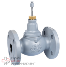 Клапан 2-ход Honeywell фланцевый, Ду65, Ру16, Kvs63, высокопрочный чугун