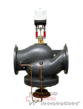 Клапан балансировочный Danfoss AQF клапан Ду250, фланец