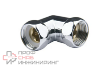 Уголок г/г 1"х1/2" для п/с хромированный TIM