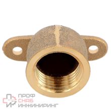 Настенная водорозетка с двумя точками крепления, бронза, DN15х1/2", модель 94472G