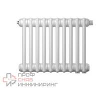 Радиатор труб. Zehnder Charleston 2050, 34 сек.1/2 ниж.подк. RAL9016 (кроншт.в компл)