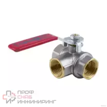 Кран шаровой Aquasfera латунь 1020 Euro нк Ду20 Ру30 м/м полн 3-ход рыч 1020-02