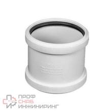 Муфта РосТурПласт PP-H ремонт бел б/ш б/н Дн160 в/к 37674