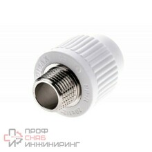 Муфта Fusitek комб. с нар.р. PPR (W) - 25 x 1/2" (20 шт / 180 шт)