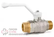 Шаровой кран LD Pride 47.25.Н-Н.Р (white)