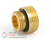 Ниппель редукционный 1/2" х 3/4" ЕК с прокладкой O-RING