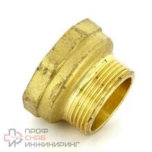 Переходник НВ 1" x 1 1/2", латунный