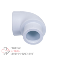 Угольник VALFEX PP-R белый 25х90гр вн/нр пайка 10110025 127-0601