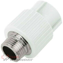 Муфта Valfex PP-R сер комб Дн32х3/4" НР 10130132Г