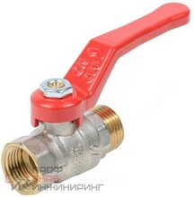 Кран шар Dist лат Стандарт нк Ду15 Ру40 м/р полн рыч Н321Р