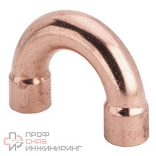 Отвод, Viega, под пайку 180 градусов, DN 28, медь, модель 95060