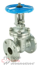 Задвижка клиновая 30нж41нж DN.ru GVWR3131M-2W-F-S Ду200 Ру16 фланцевая, с выдвижным шпинделем, корпус - сталь CF8, уплотнение - METAL, управление - штурвал