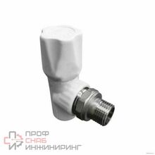 Клапан угловой VALFEX PP-R Дн20х1/2" НР Ру25