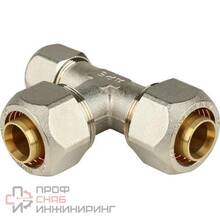 Тройник Stout переходной обжимной тип SFS-0010Ду26х26х20