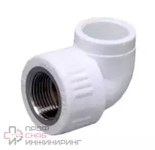 Угол Fusitek 90° комбинированный ВР 4407FP