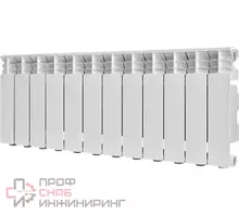 Радиатор отопления Stout SRA-3310-035012 STOUT GAMMA 350 12 секций радиатор алюминиевый боковое подключение (белый RAL 9010)