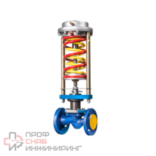 Регулятор давления прямого действия "перепуска" Теплосила RDT-В Ду80 Kvs 40
