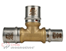 Тройник-пресс переходной, тип SFP-0005, Stout Ду 26х26х20