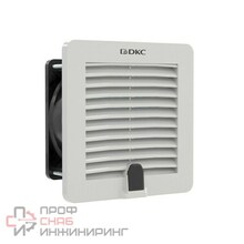 Вентилятор c решеткой и фильтром DKC 112x112мм