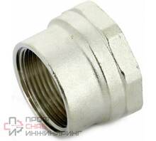 Муфта редукционная 2" х 1 1/4", никелированная