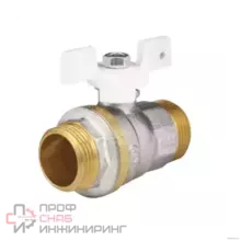 Кран шаровой Aquasfera латунь 1105 Standard нк Ду15 Ру40 р/р полн баб 1105-01