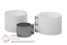 Муфта 100, Baxi, труба-труба, алюминий