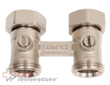 Клапан запорный 3/4", PN10, Sanext, прямой