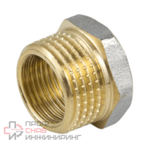Футорка латунь Ду50х40 р/м никель Aquasfera 9024-15