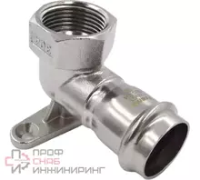 Угольник настенный с креплением ВПр-ВР, 28хG1, из нержавеющей стали SUS 304