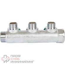 Коллектор регулирующий STOUT SMB-6849-341203 3/4, 3 отвода 1/2