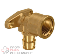 Водорозетка usystems 16х1/2' ВР для труб PE-Xa, латунь