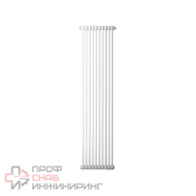 Радиатор труб. Zehnder Charleston 3150, 14 сек.1/2 ниж.подк. RAL9016 (кроншт.в компл)