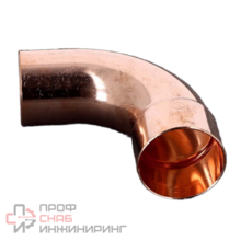 Угольник медный 90 градусов однораструбный 28 мм, модель 95092