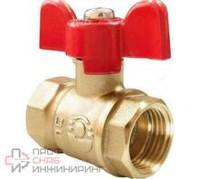 Кран шаровой Valfex лат 11Б27фт1М Ду25 Ру40 м/м полн баб