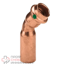 Отвод HB 90 Profipress, c SC-Contur, 22 мм, медь Viega