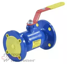 Кран шаровой Маршал 11с67п сталь Ду20 Ру40 фланцевый полнопроходной