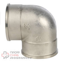 Угольник ВВ никелированный 2", Stout