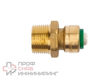 Соединитель Arrowhead с наружной резьбой Push 20mmx1/2"