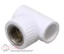 Тройник комбинированный Fusitek ВР 25х3/4 4004FP