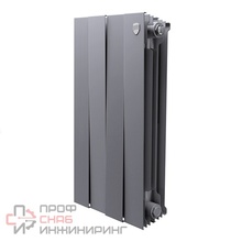 Радиатор биметаллический Royal Thermo PianoForte 500 Серебристый - 4 секц.