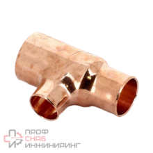 Тройник медный DN 28х18х22, модель 95130