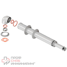 Комплект дымохода ROMMER АНТИЛЕД 60/100 1000мм