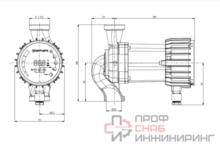 Насос ImpPumps NMT SMART C 25/60-180 979523491